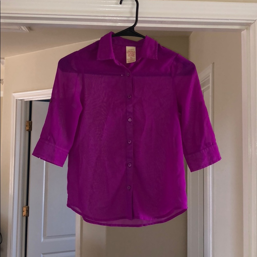 Faded Glory sheer top